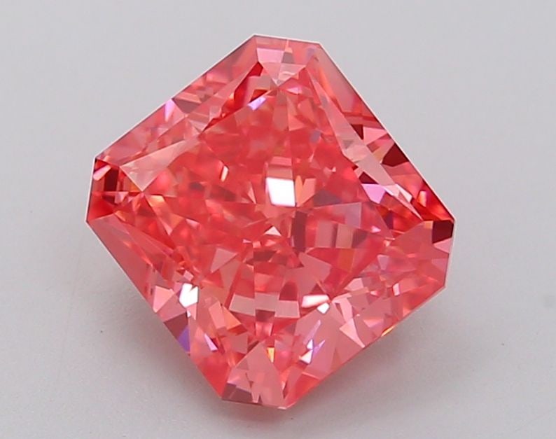 Loose Diamond - RADIANT 2.36ct Fancy Vivid Pink VS1