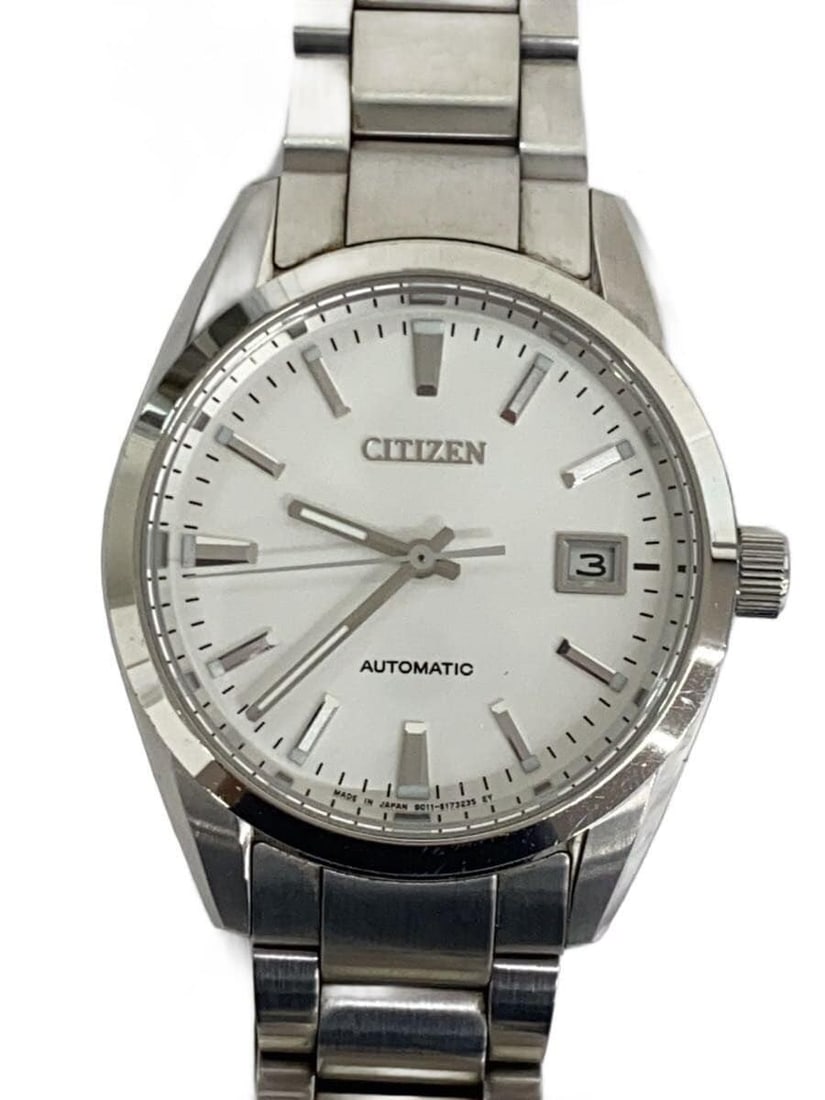 Citizen Automatic Men's Wristwatch Classical Collection 9011 S125804: Citizen Automatic Men's Wristwatch Classical Collection 9011 S125804 This CITIZEN Mechanical Classical Collection Automatic wristwatch features a refined design and reliable automatic movement. Crafte