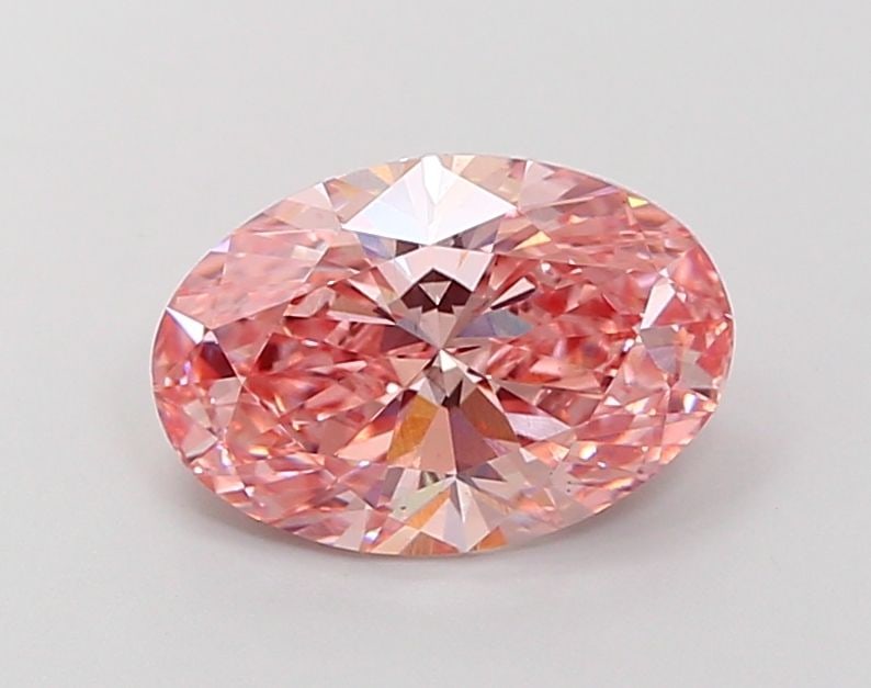 Loose Diamond - OVAL 2.57ct Fancy Vivid Pink VS2