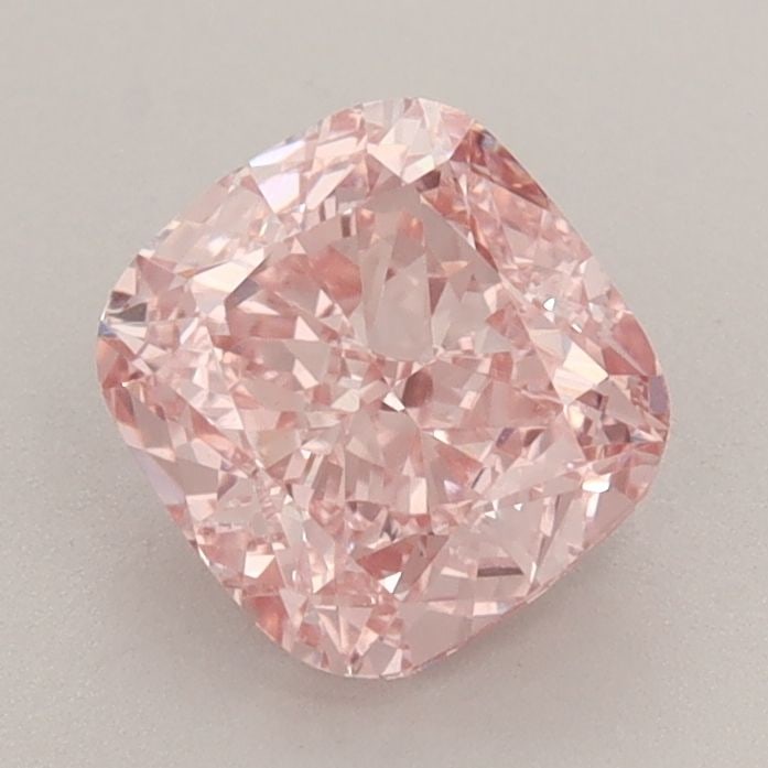 Loose Diamond - CUSHION MODIFIED 1.56ct Fancy Intense Pink VS1