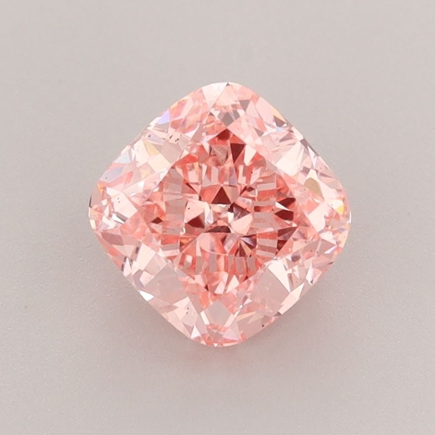 Loose Diamond - CUSHION BRILLIANT 1.68ct Fancy Vivid Pink VS2