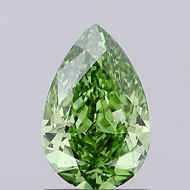 Loose Diamond - PEAR 1.04ct Fancy Vivid Green VS2