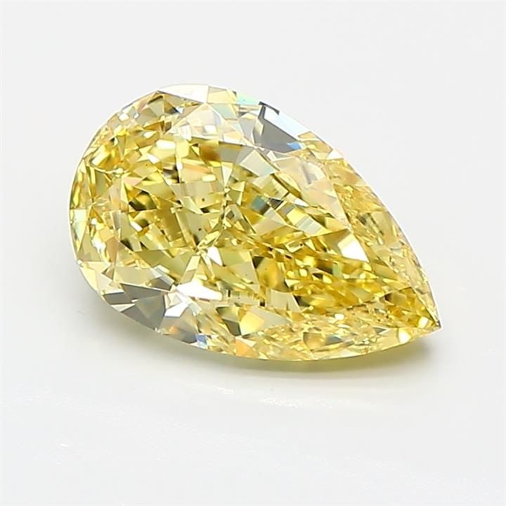 Loose Diamond - PEAR 1.55ct Fancy Intense Yellow VS1