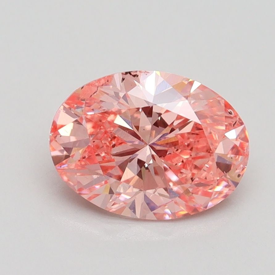 Loose Diamond - OVAL 1.51ct Fancy Intense Pink SI2: Loose Diamond - OVAL 1.51ct Fancy Intense Pink SI2 Source: This is a real non-mined Diamond that has been grown in a lab Shape: OVAL Carats: 1.51 Color: Fancy Intense Pink Certification: IGI Video: