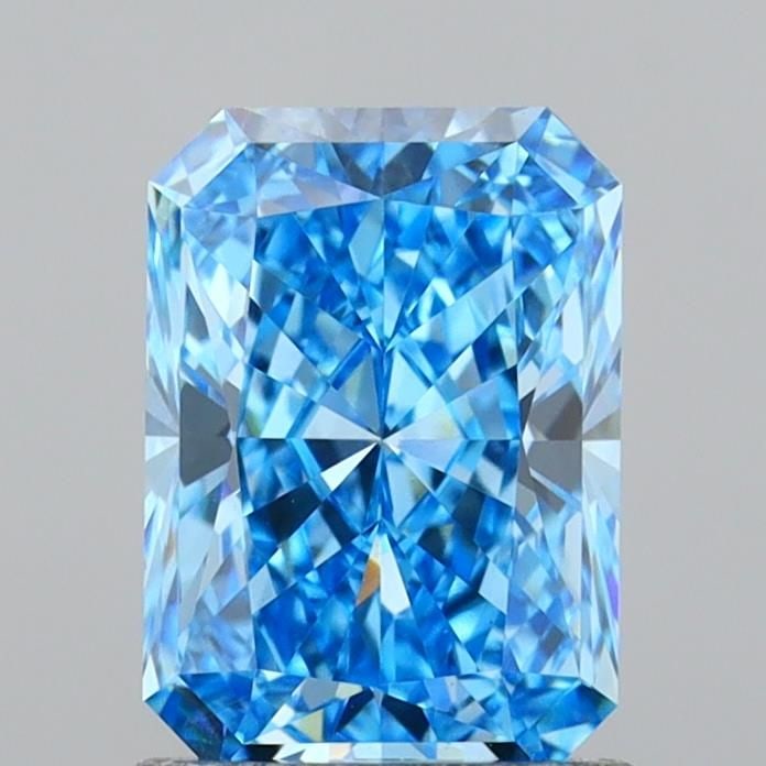 Loose Diamond - RADIANT 1.53ct Fancy Vivid Blue VVS2