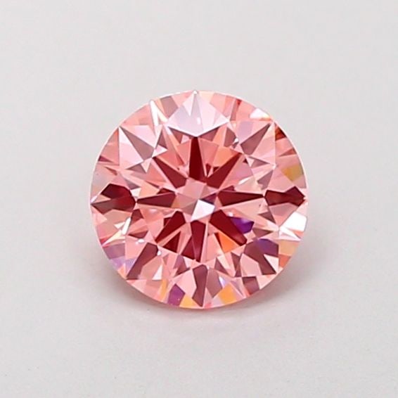 Ideal Loose Diamond - ROUND 0.99ct Fancy Intense Pink VVS2