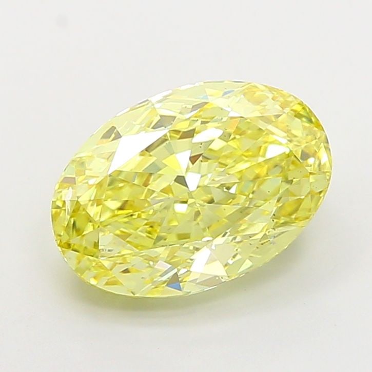 Loose Diamond - OVAL 5.04ct Fancy Intense Yellow VS2: Loose Diamond - OVAL 5.04ct Fancy Intense Yellow VS2 Source: This is a real non-mined Diamond that has been grown in a lab Shape: OVAL Carats: 5.04 Color: Fancy Intense Yellow Certification: IGI Video