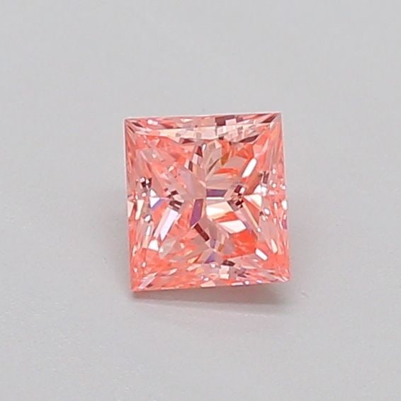 Loose Diamond - PRINCESS 0.32ct Fancy Vivid Pink VS2
