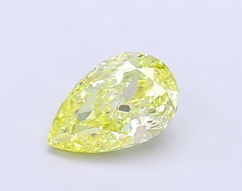Loose Diamond - PEAR 1.05ct Fancy Vivid Yellow VVS2