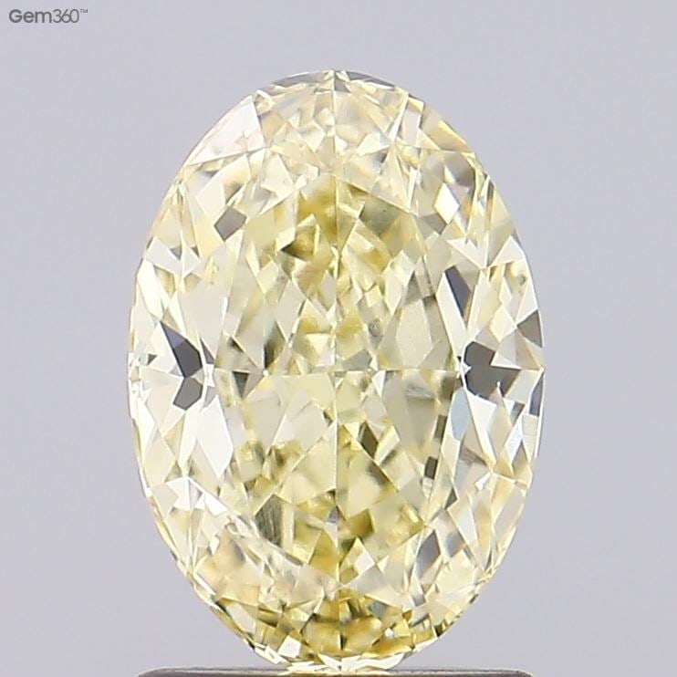 Loose Diamond - OVAL 1.53ct Fancy Intense Yellow VVS2: Loose Diamond - OVAL 1.53ct Fancy Intense Yellow VVS2 Source: This is a real non-mined Diamond that has been grown in a lab Shape: OVAL Carats: 1.53 Color: Fancy Intense Yellow Certification: IGI Vide