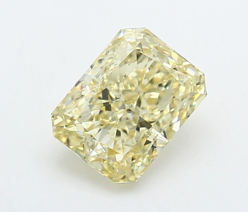 Loose Diamond - RADIANT 2.01ct Fancy Intense Yellow VS2: Loose Diamond - RADIANT 2.01ct Fancy Intense Yellow VS2 Source: This is a real non-mined Diamond that has been grown in a lab Shape: RADIANT Carats: 2.01 Color: Fancy Intense Yellow Certification: IGI