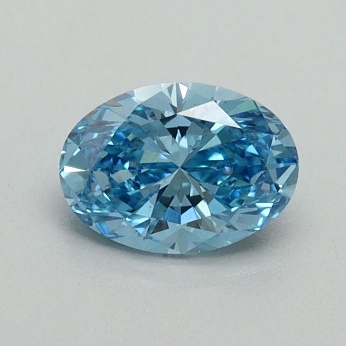 Loose Diamond - OVAL 0.59ct Fancy Vivid Blue VS1: Loose Diamond - OVAL 0.59ct Fancy Vivid Blue VS1 Source: This is a real non-mined Diamond that has been grown in a lab Shape: OVAL Carats: 0.59 Color: Fancy Vivid Blue Certification: IGI Video: