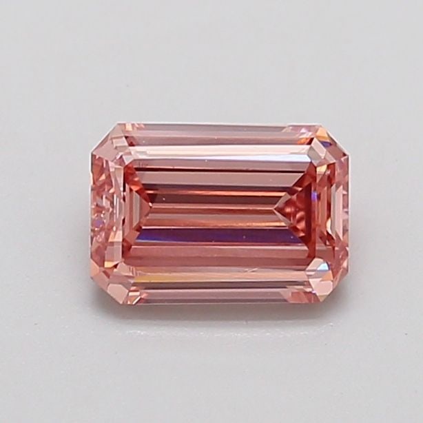 Loose Diamond - EMERALD 1.05ct Fancy Intense Pink VS2