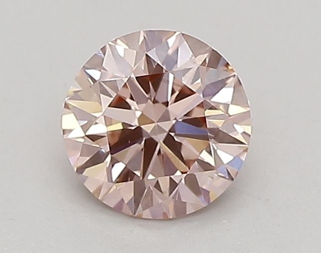 Ideal Loose Diamond - ROUND 0.43ct Fancy Intense Pink VS1