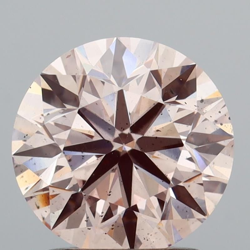 Ideal Loose Diamond - ROUND 1.7ct Fancy Pink SI2