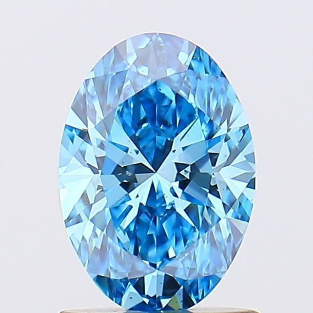 Loose Diamond - OVAL 1.01ct Fancy Vivid Blue VS2