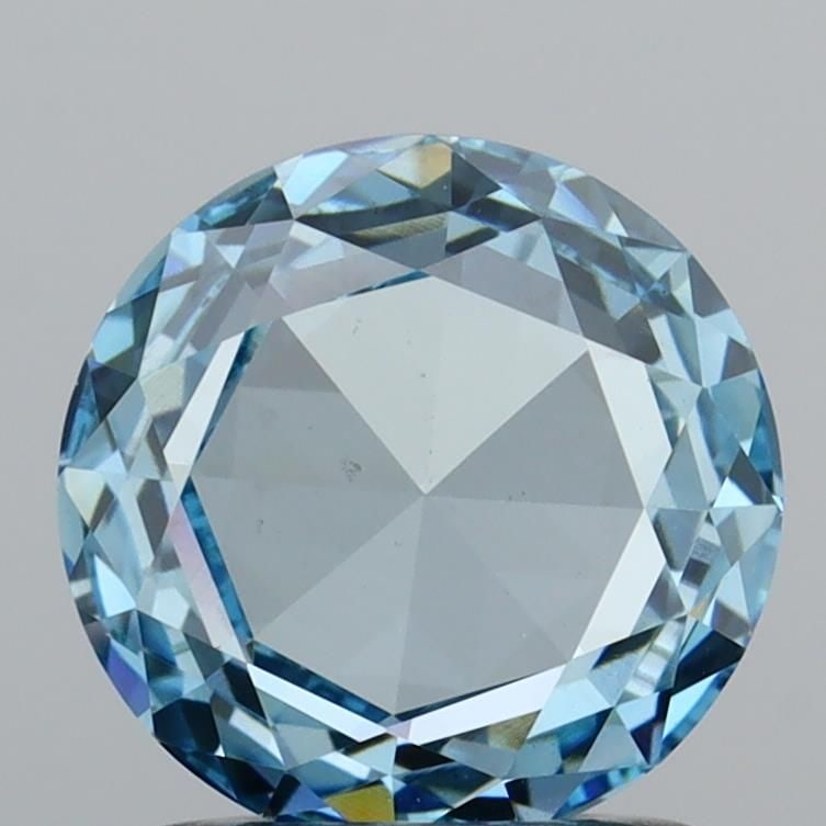 Loose Diamond - ROUND 1.08ct Fancy Vivid Blue VS1