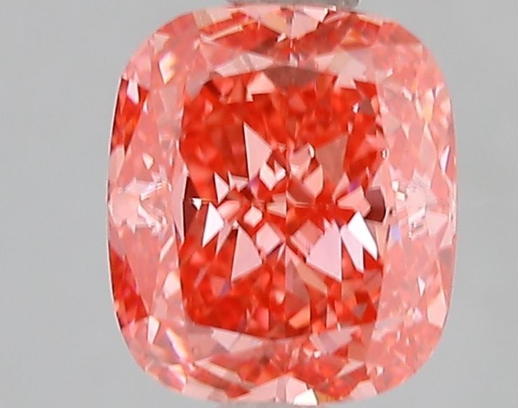 Loose Diamond - CUSHION MODIFIED 2.07ct Fancy Vivid Pink SI1