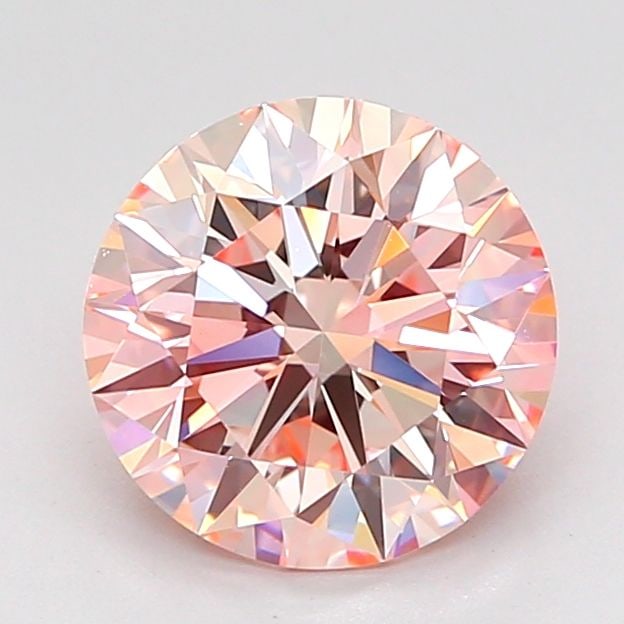 Ideal Loose Diamond - ROUND 1.88ct Fancy Intense Pink VS1