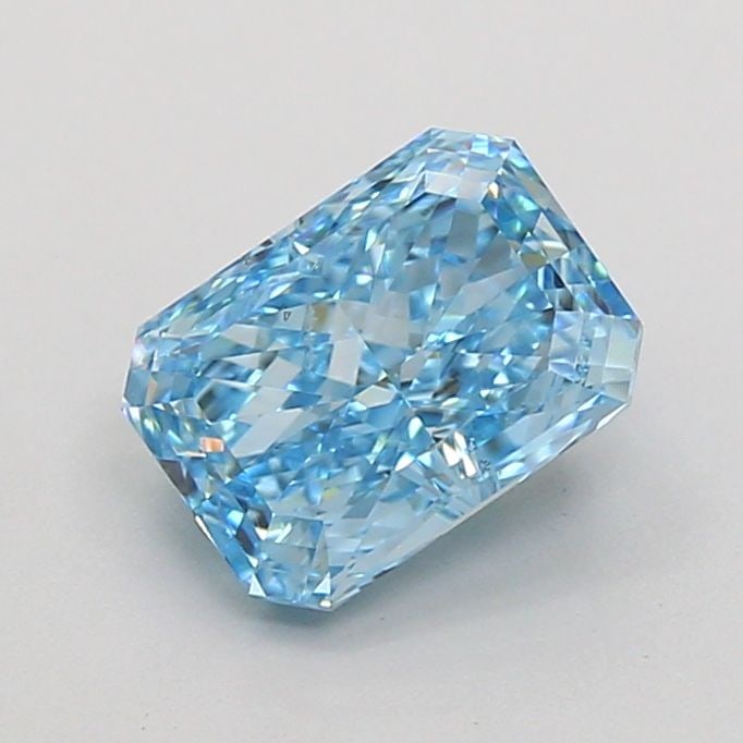 Loose Diamond - RADIANT 1.54ct Fancy Vivid Blue VS1