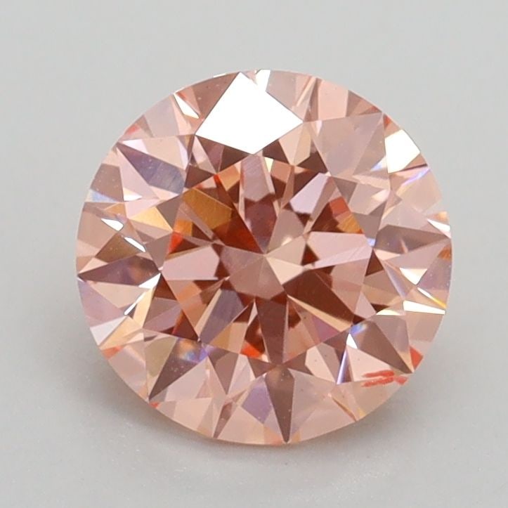 Loose Diamond - ROUND 1.4ct Fancy Intense Pink SI1