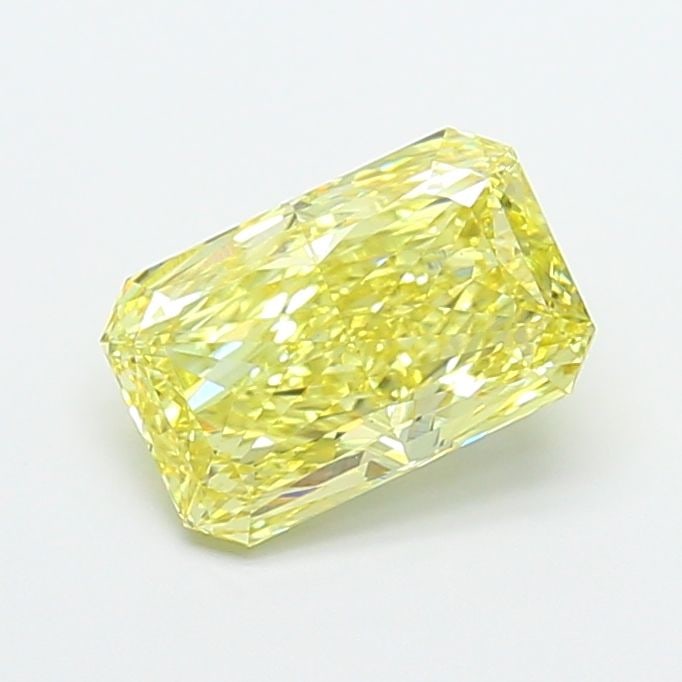 Loose Diamond - RADIANT 2.59ct Fancy Vivid Yellow VS1