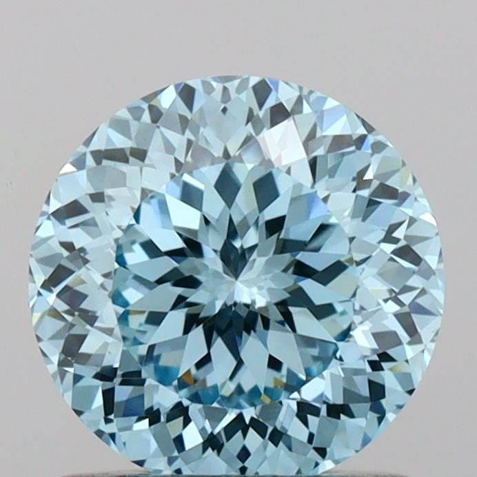 Loose Diamond - ROUND 1.04ct Fancy Intense Blue VS1