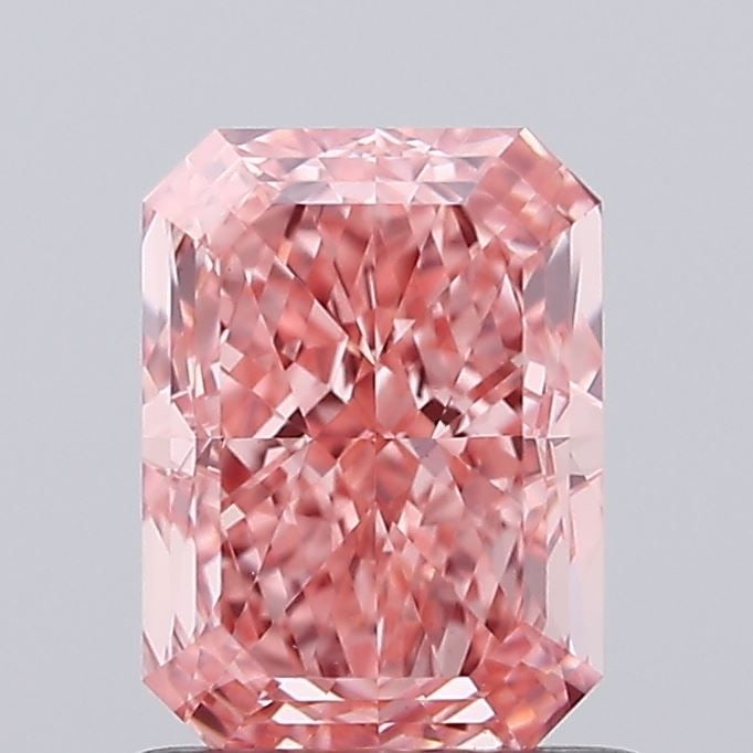Loose Diamond - RADIANT 1.04ct Fancy Vivid Pink VVS2