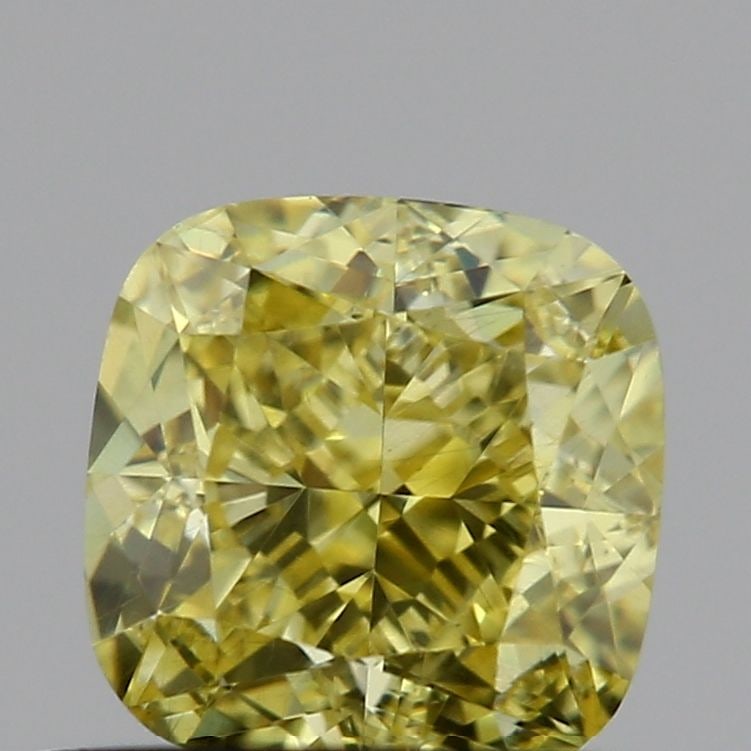 Loose Diamond - CUSHION MODIFIED 0.62ct Fancy Yellow VS2
