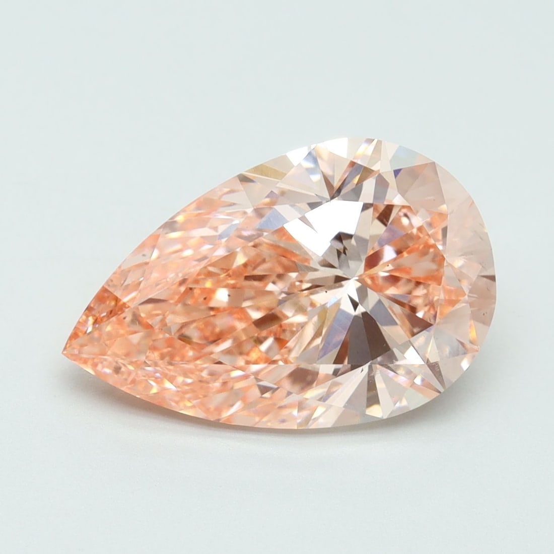 Loose Diamond - PEAR 5.02ct Fancy Vivid Pink VS2