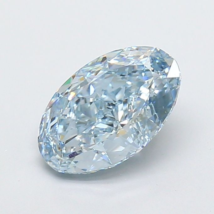 Loose Diamond - OVAL 2.28ct Fancy Intense Blue VVS2