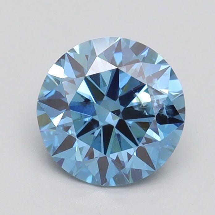 Ideal Loose Diamond - ROUND 1.0ct Fancy Vivid Blue SI2