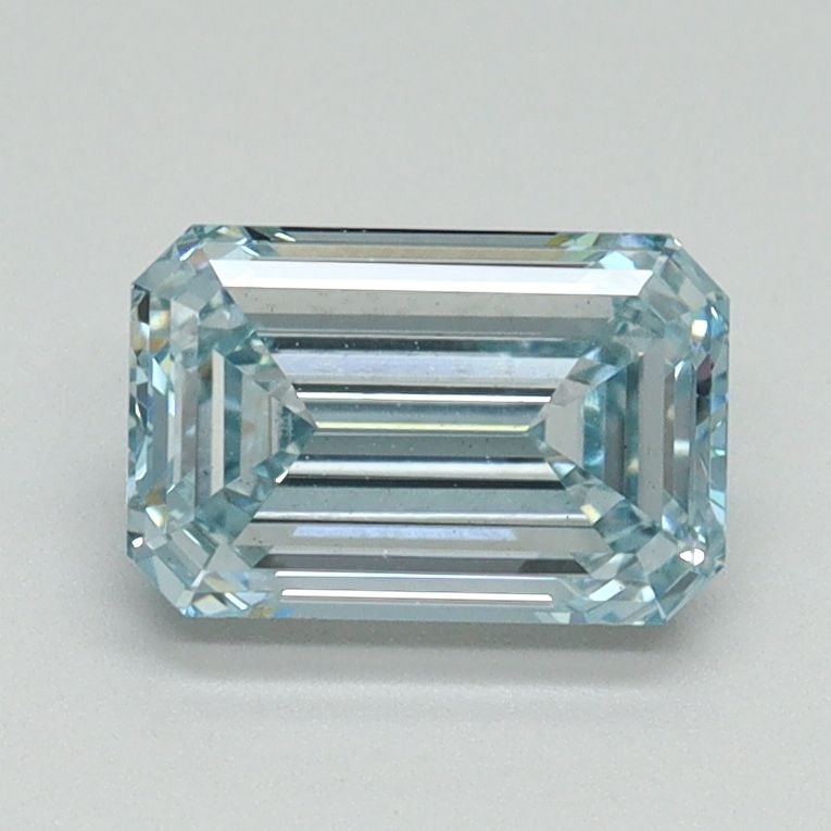 Loose Diamond - EMERALD 1.15ct Fancy Intense Blue VS1