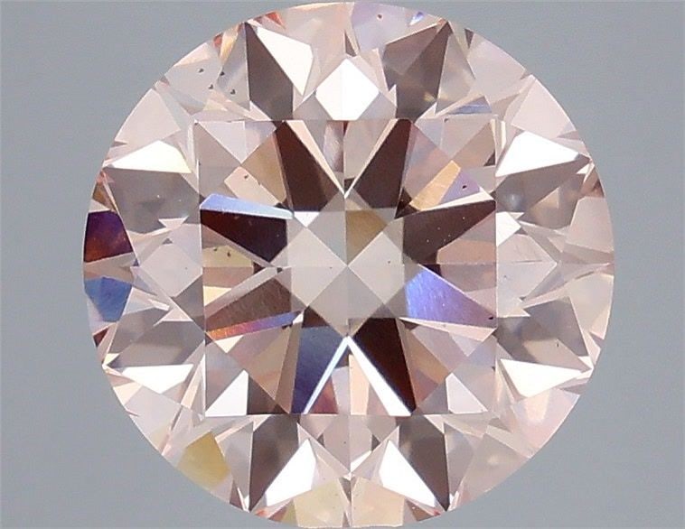 Ideal Loose Diamond - ROUND 5.01ct Fancy Intense Pink VS2