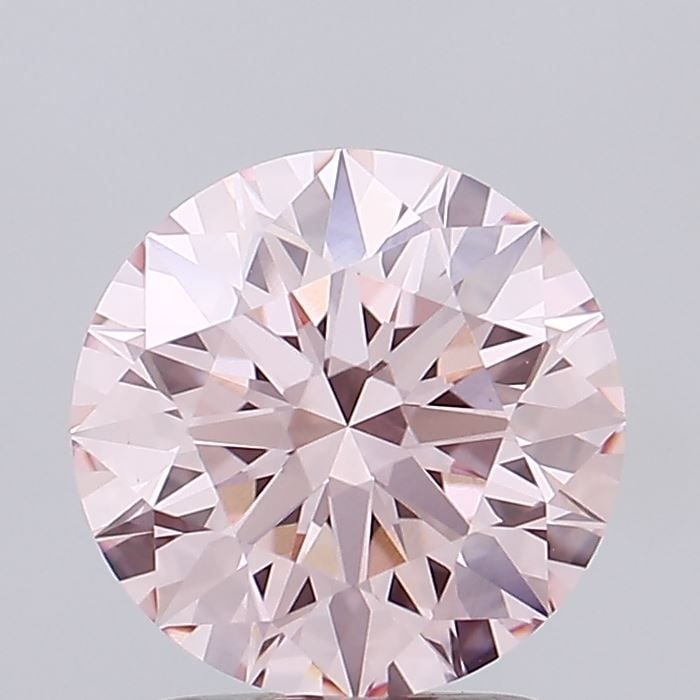 Ideal Loose Diamond - ROUND 2.09ct Fancy Intense Pink VVS2