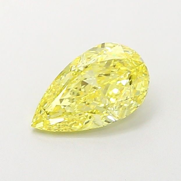 Loose Diamond - PEAR 1.07ct Fancy Intense Yellow VVS2: Loose Diamond - PEAR 1.07ct Fancy Intense Yellow VVS2 Source: This is a real non-mined Diamond that has been grown in a lab Shape: PEAR Carats: 1.07 Color: Fancy Intense Yellow Certification: IGI Vide