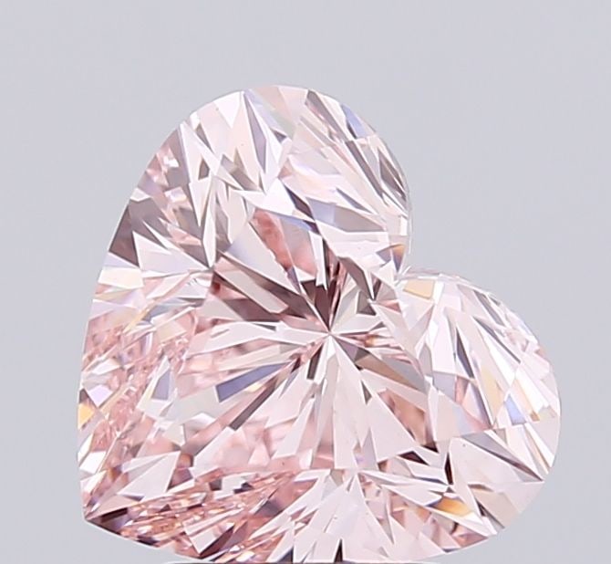 Loose Diamond - HEART 3.0ct Fancy Pink VS1