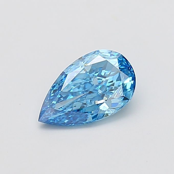 Loose Diamond - PEAR 1.0ct Fancy Vivid Blue VVS1