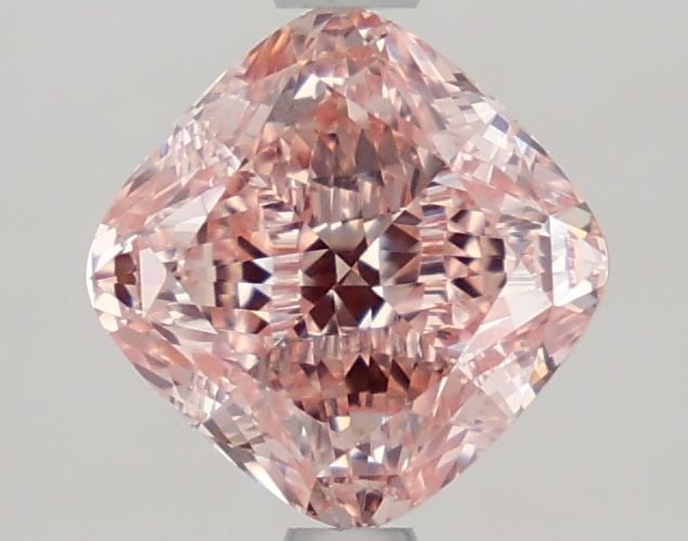 Loose Diamond - CUSHION MODIFIED 1.7ct Fancy Intense Pink VVS2