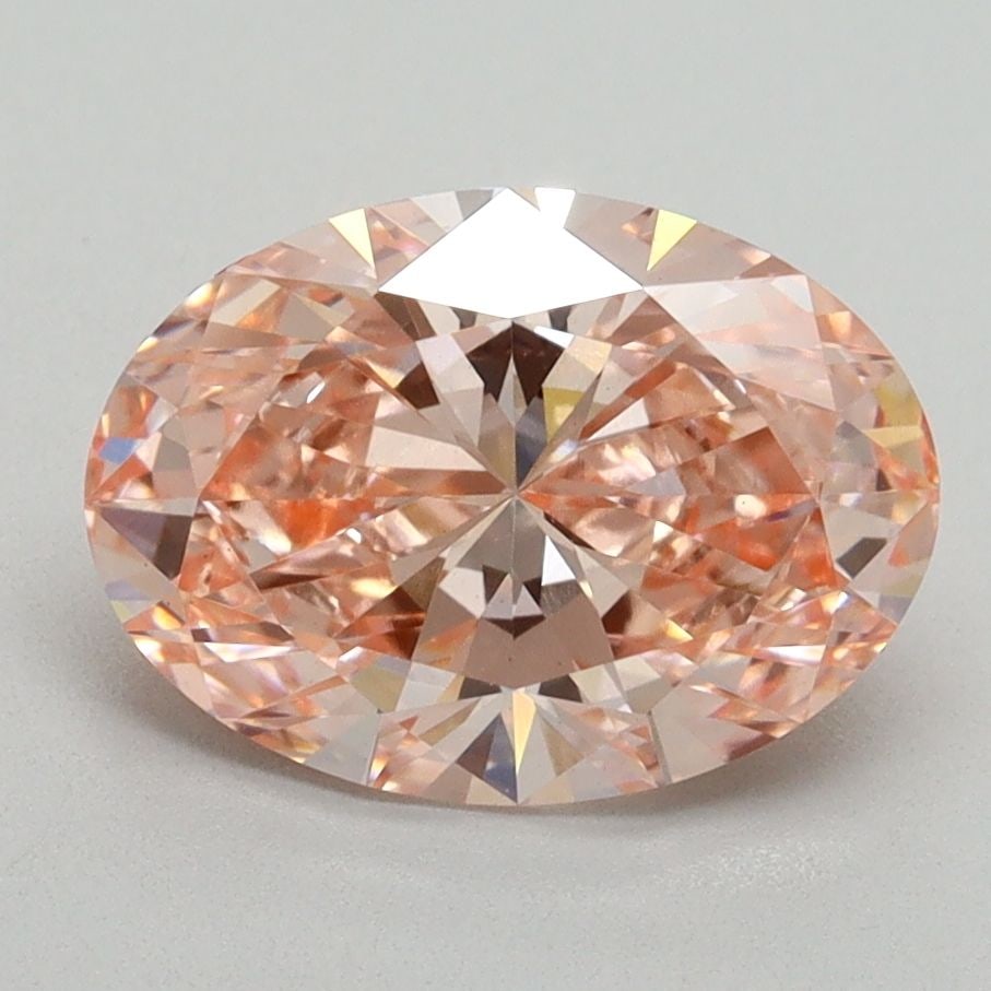 Loose Diamond - OVAL 2.18ct Fancy Vivid Pink VS1