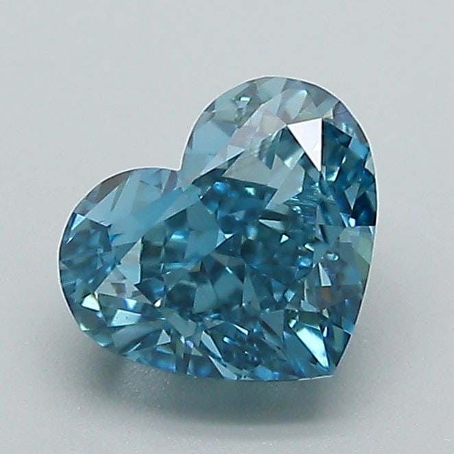 Loose Diamond - HEART 1.42ct Fancy Vivid Blue VS1