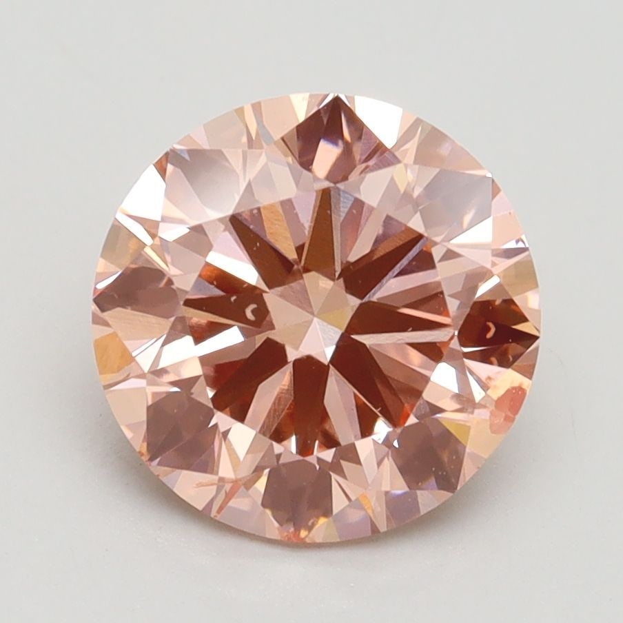 Loose Diamond - ROUND 2.5ct Fancy Intense Pink SI2