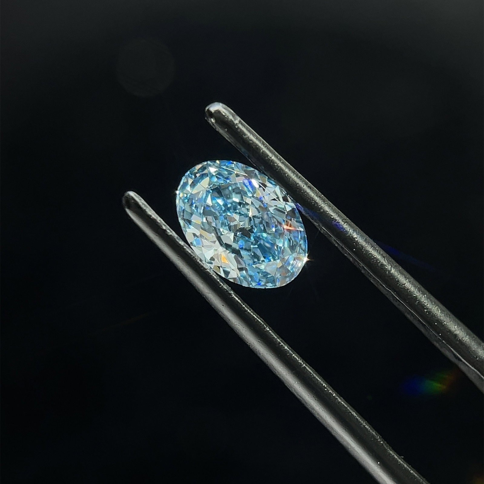 Loose Diamond - OVAL 0.94ct Blue VS2