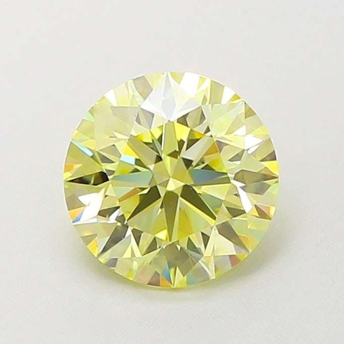 Ideal Loose Diamond - ROUND 1.09ct Fancy Yellow VVS2