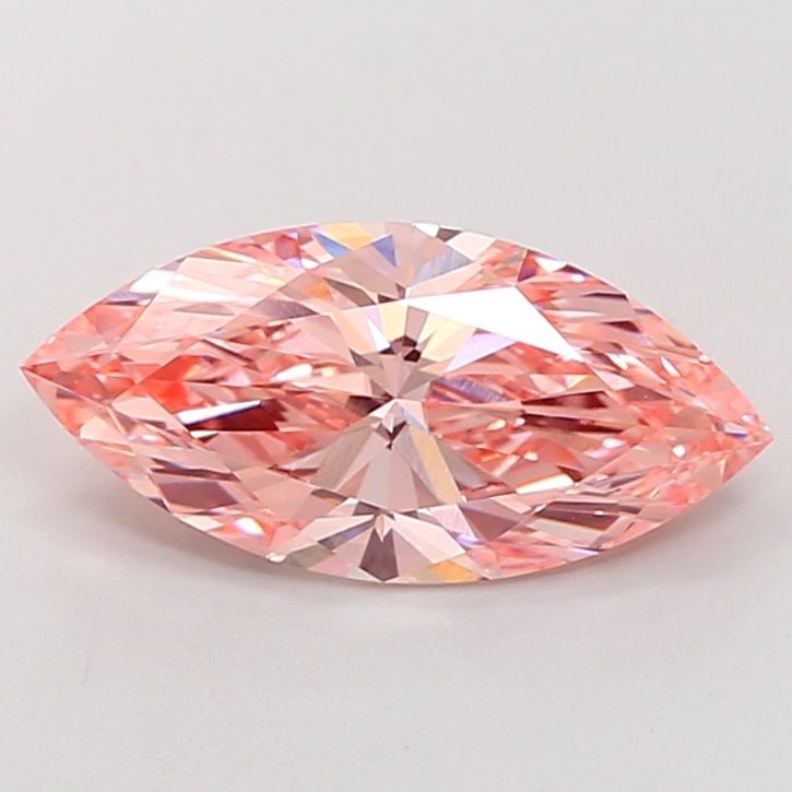 Loose Diamond - MARQUISE 3.04ct Fancy Vivid Pink VVS2