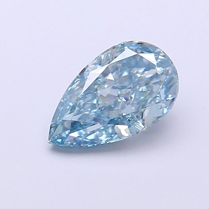 Loose Diamond - PEAR 1.01ct Fancy Vivid Blue VS1