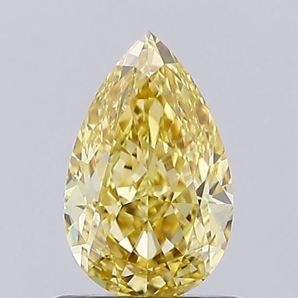 Loose Diamond - PEAR 1.01ct Fancy Intense Yellow VS1: Loose Diamond - PEAR 1.01ct Fancy Intense Yellow VS1 Source: This is a real non-mined Diamond that has been grown in a lab Shape: PEAR Carats: 1.01 Color: Fancy Intense Yellow Certification: IGI Video
