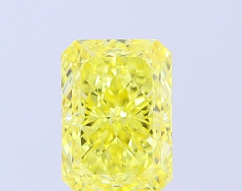 Loose Diamond - RADIANT 2.53ct Fancy Vivid Yellow VS1