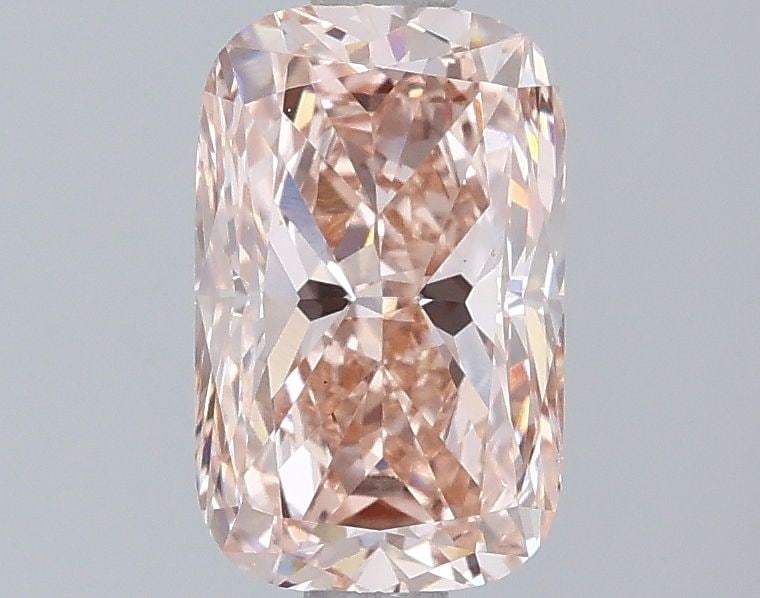 Loose Diamond - CUSHION MODIFIED 1.5ct Fancy Brownish Pink VS1