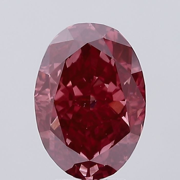 Loose Diamond - OVAL 5.39ct Fancy Vivid Pink VS1